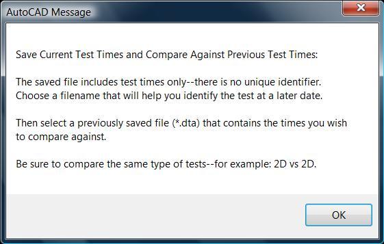 Save and Compare Inforrmational Alert Box