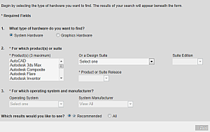 Autodesk Certified and Recommended Hardware