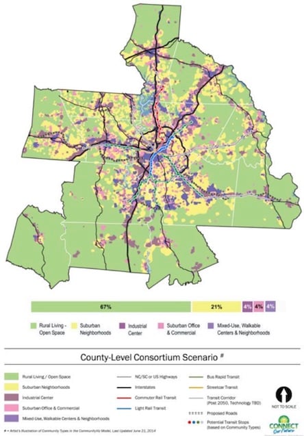 Land use analyses in the Charlotte region led to further focus on transportation equity. 