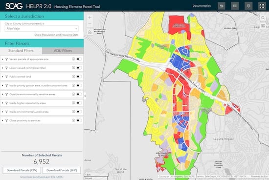 The HELPR tool provides the ability to evaluate real estate parcels for residential development. 