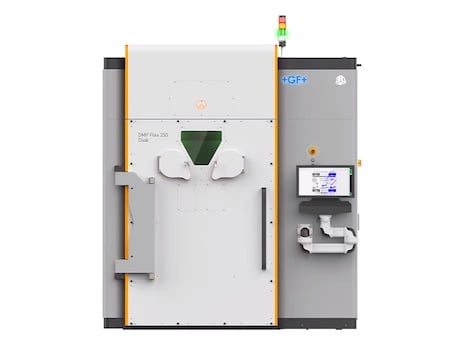 3D Systems’ DMP Flex 350 and DMP Flex 350 Dual (above) are high throughput, high repeatability metal 3D printers that generate parts in a broad range of alloys, up to 275 x 275 x 420 mm in size.