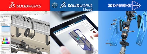 The 3DEXPERIENCE Platform places SOLIDWORKS technology in the center of a cloud-enabled suite to enable a complete product development environment.