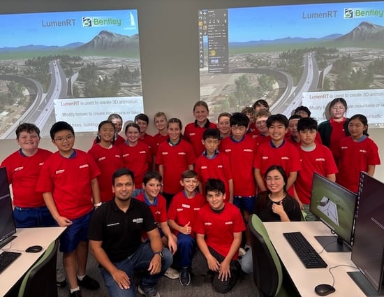 Bentley’s inaugural Educator of the Year was developed to highlight an excellent educator and to help build collaboration among educators. Image source Irfaan Peerun.