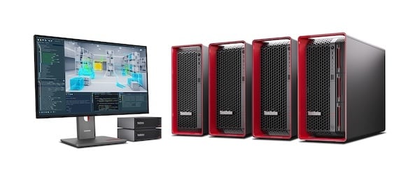 Lenovo AI development multi-GPU-600